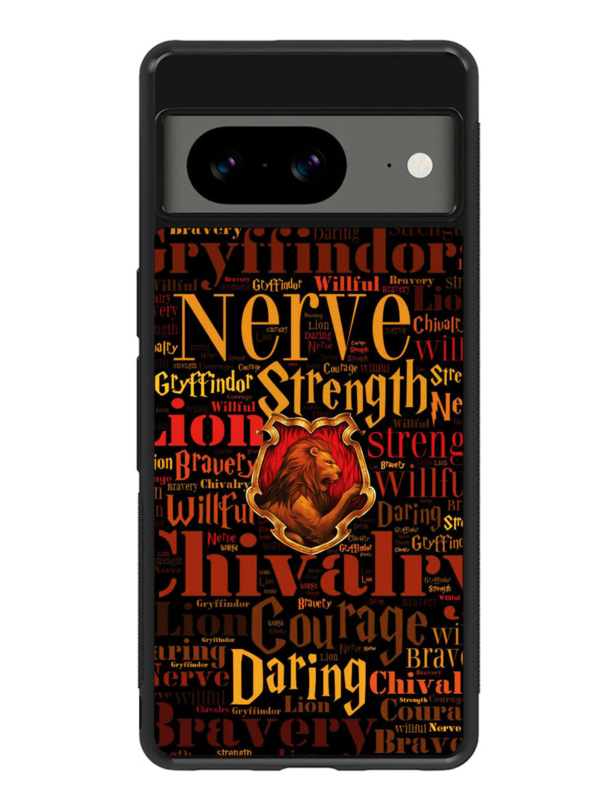 Harry Potter Gryffindor QUOTES Google Pixel 8 Case QC5152