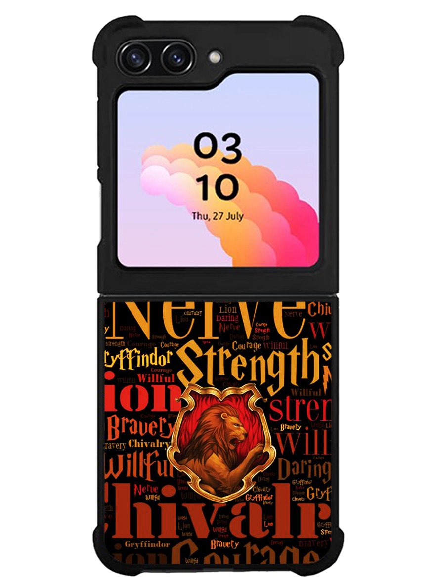 Harry Potter Gryffindor QUOTES Samsung Galaxy Z Flip 5 5G 2023 Case OV5152