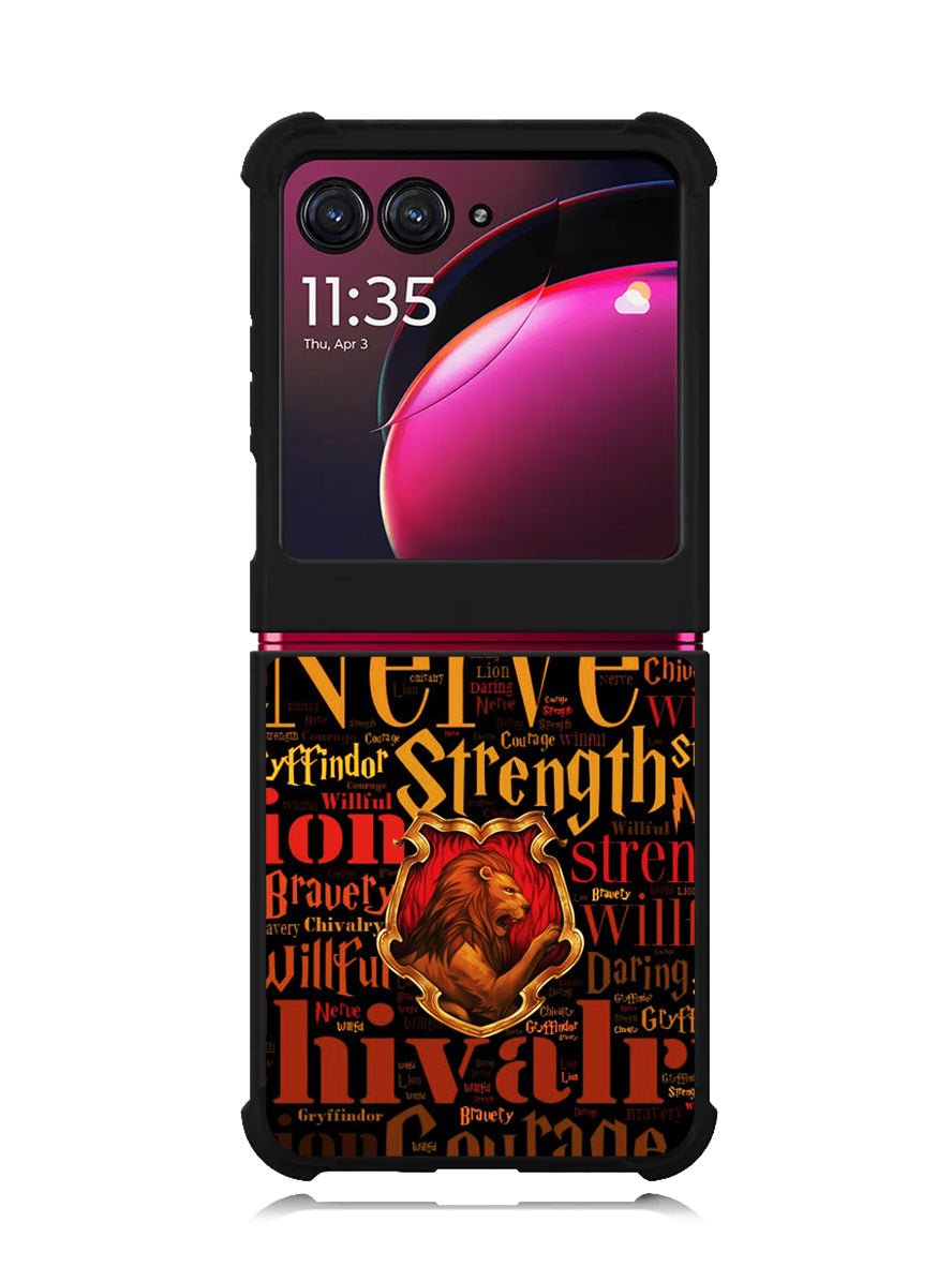 Harry Potter Gryffindor QUOTES Motorola Moto Razr Plus 2023 , Moto Razr+ 2023 Case OV5152