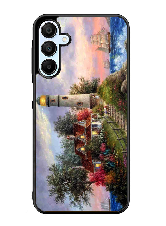 Lighthouse On Hill art Samsung Galaxy A15 5G Case