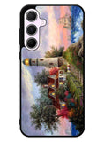 Lighthouse On Hill art Samsung Galaxy A35 5G Case