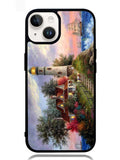 Lighthouse On Hill art iPhone 14 Plus Case OV1725