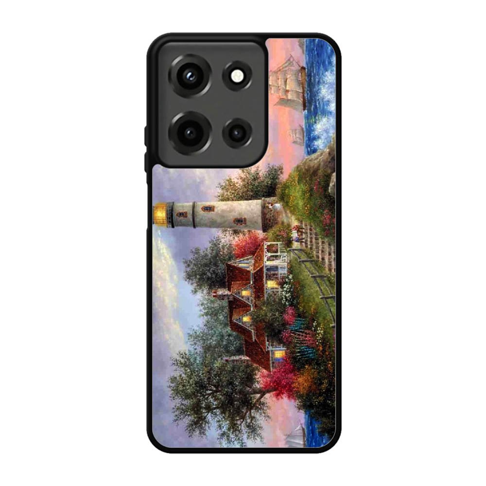 Lighthouse On Hill art Motorola Moto G 5G 2025 Case OV6997