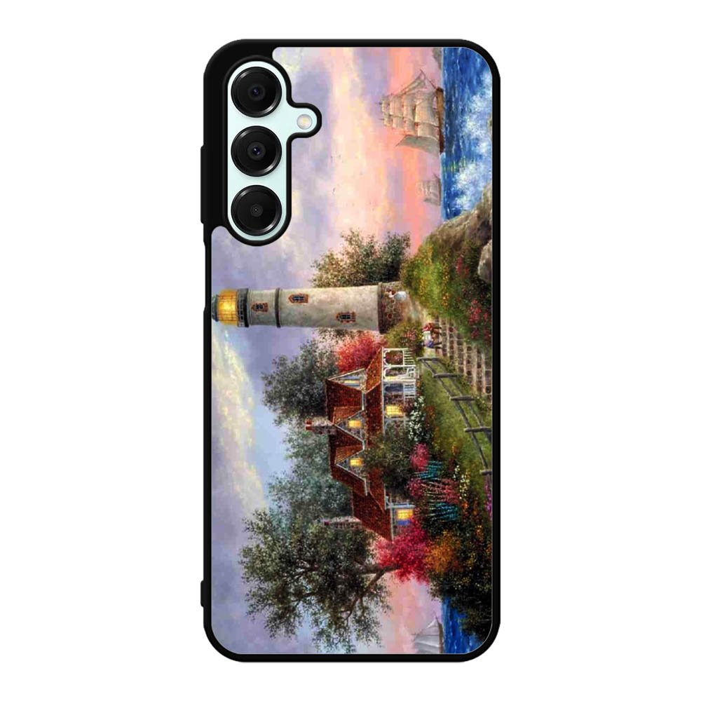 Lighthouse On Hill art Samsung Galaxy A16 Case OV6997