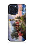 Lighthouse On Hill art iPhone 15 Pro Case OV3512