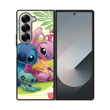 stitch and angel WALLPAPER Samsung Galaxy Z Fold 7 5G Case QC2337