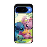 stitch and angel WALLPAPER Google Pixel 10 Case QC2337