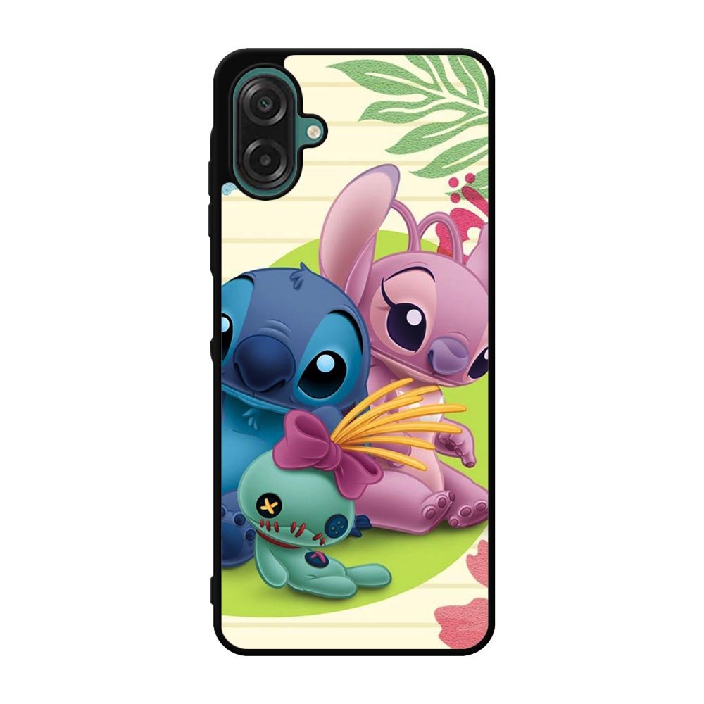 stitch and angel WALLPAPER Samsung Galaxy A07 Case QC2337