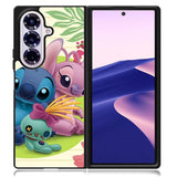 stitch and angel WALLPAPER Samsung Galaxy Z Fold 7 Case OV2337