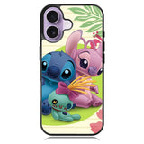 stitch and angel WALLPAPER iPhone 17 Case OV2337