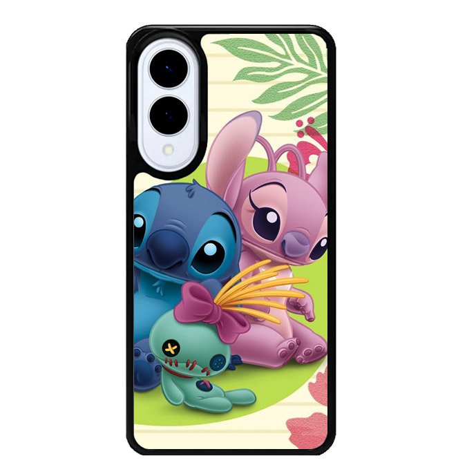 stitch and angel WALLPAPER Samsung Galaxy S25 Edge 5G Case OV2337