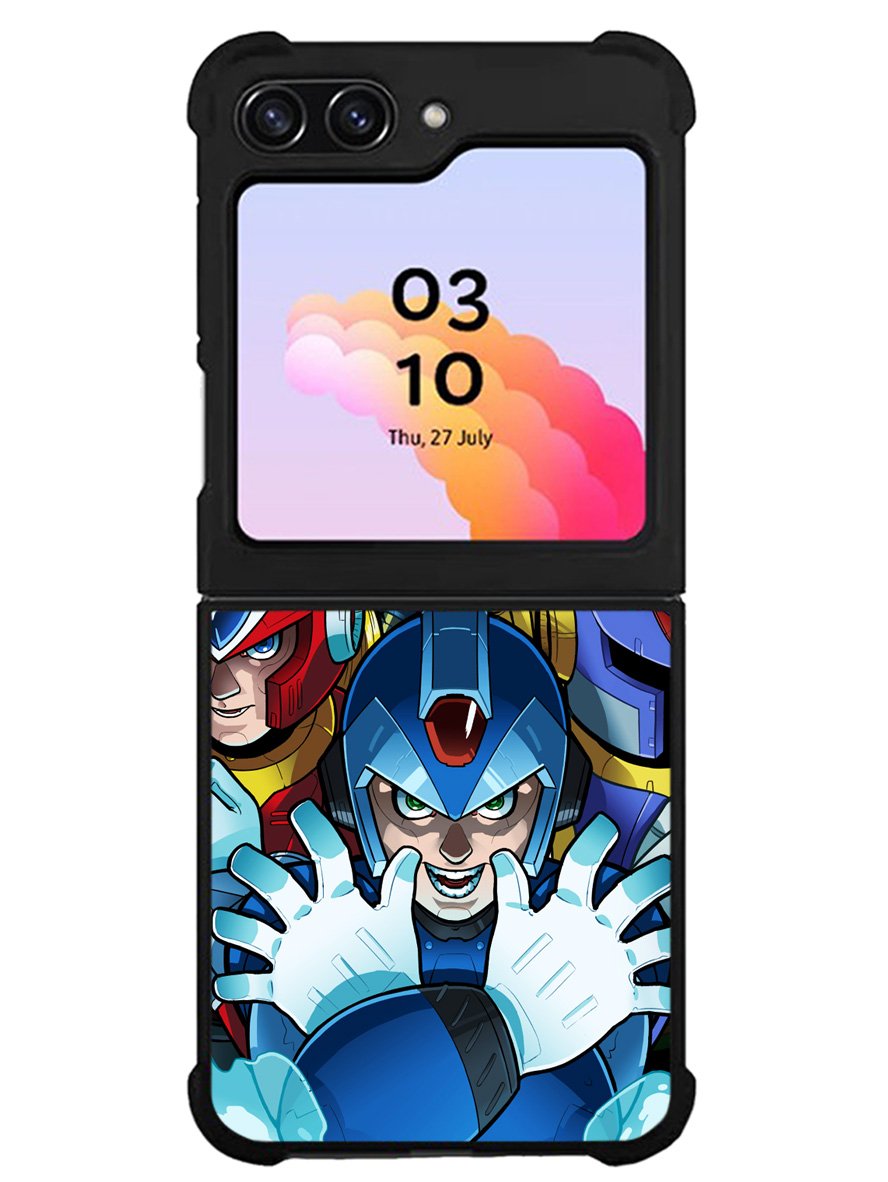 Megaman Samsung Galaxy Z Flip 5 5G 2023 Case OV1766