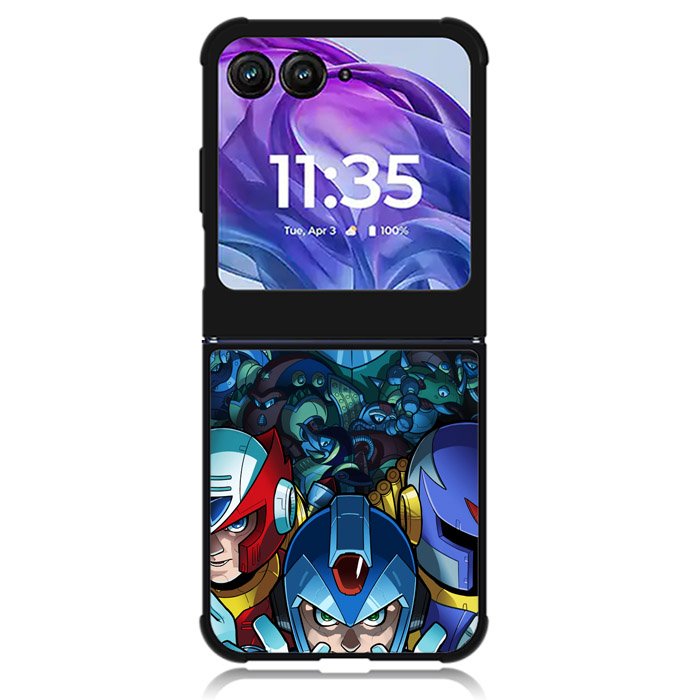 Megaman Motorola Moto Razr Plus 2024 , Moto Razr+ 2024 Case OV1766