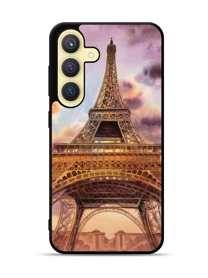 Eiffel Painting of Paris Samsung Galaxy S24 FE 5G Case OV1767