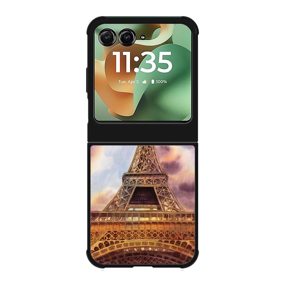 Eiffel Painting of Paris Motorola Moto RAZR 2025 Case OV1767
