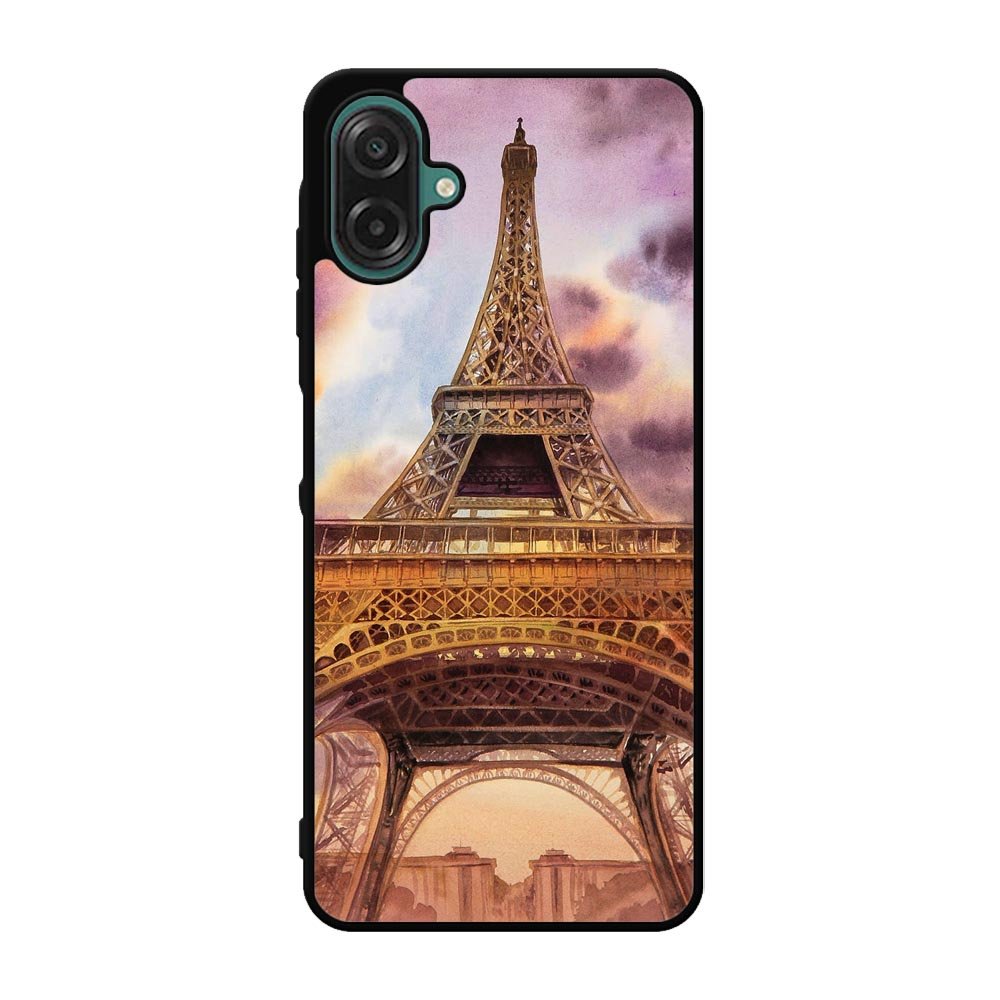 Eiffel Painting of Paris Samsung Galaxy A07 Case OV1767