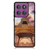 Eiffel Painting of Paris Motorola Moto Edge 2025 | Moto Edge 60 Fusion | Moto Edge 60 Pro Case OV1767
