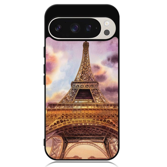 Eiffel Painting of Paris Google Pixel 9 | Pixel 9 Pro Case OV1767