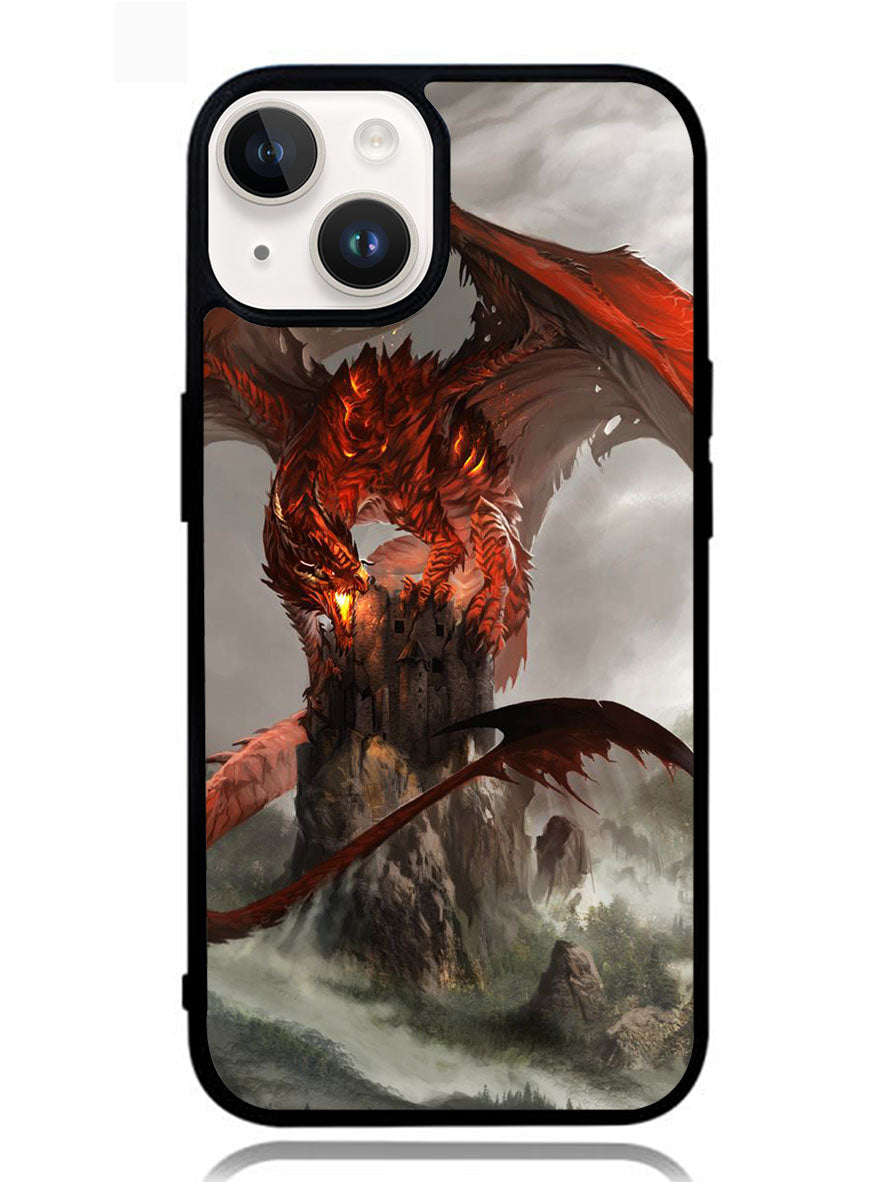 red dragon Wallpaper iPhone 14 Case OV1768