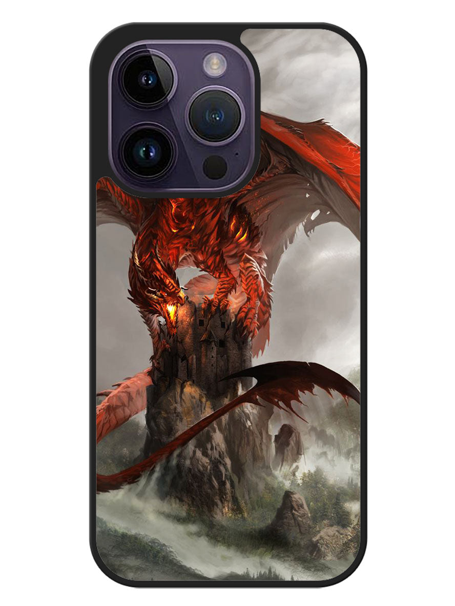 red dragon Wallpaper iPhone 14 Pro Max Case OV1768