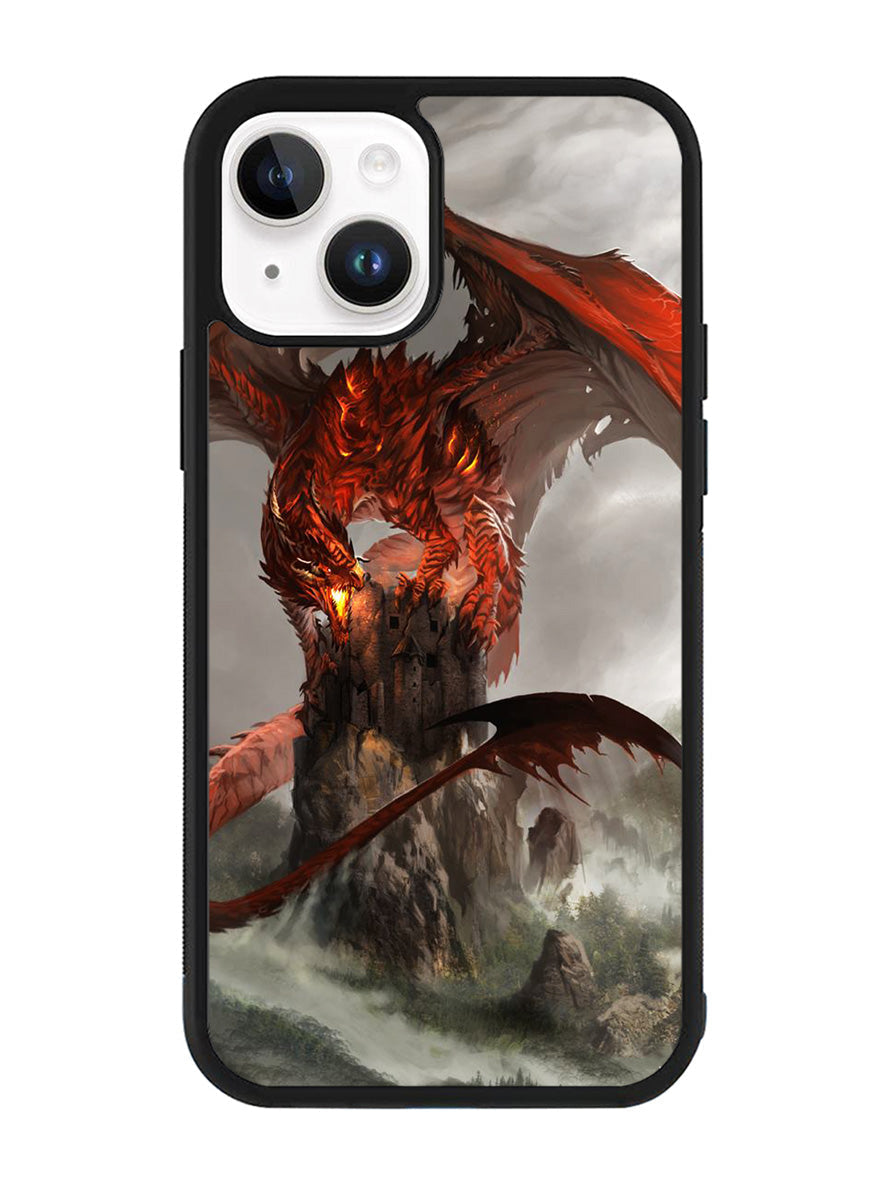 red dragon Wallpaper iPhone 15 Plus Case OV1768