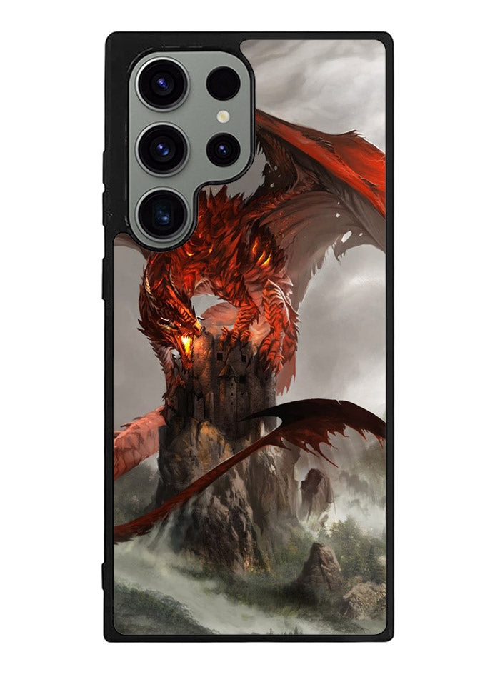 Red Dragon Wallpaper Samsung Galaxy S23 Ultra 5G Case