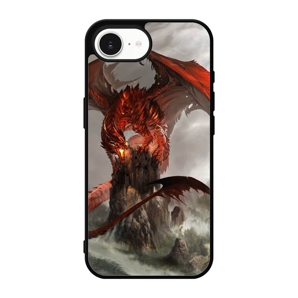 Red Dragon Wallpaper iPhone 17e Case