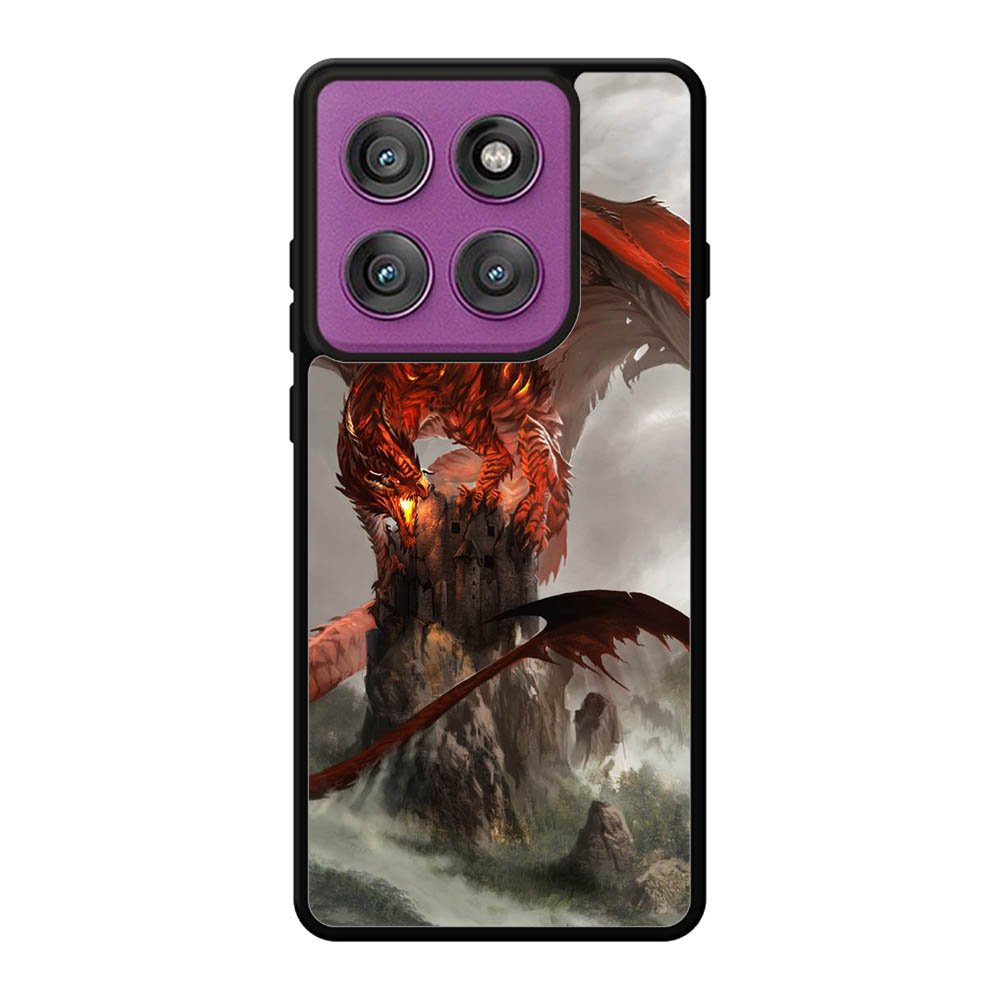 Red Dragon Wallpaper Motorola Moto Edge 60 Pro Case