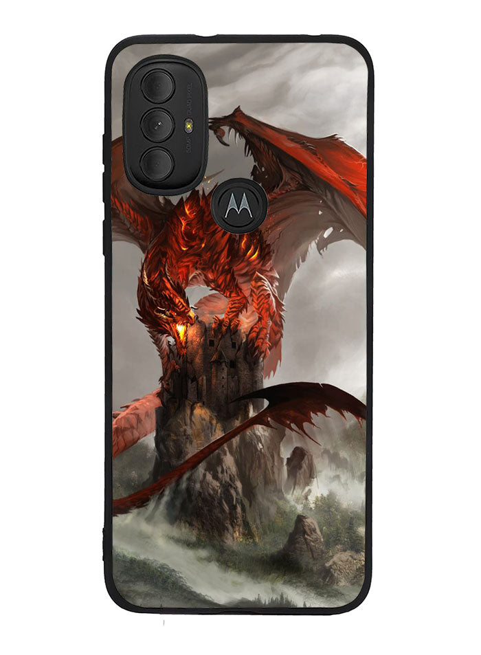Red Dragon Wallpaper Motorola Moto G Pure 2021 , Moto G Power 2022 Case