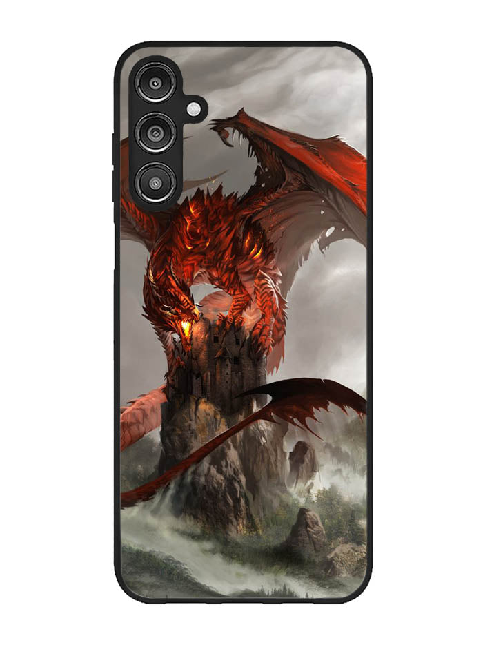 Red Dragon Wallpaper Samsung Galaxy A14 5G Case
