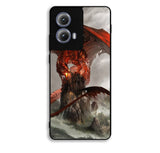 Red Dragon Wallpaper Motorola Moto Edge 2024 Case OV8017