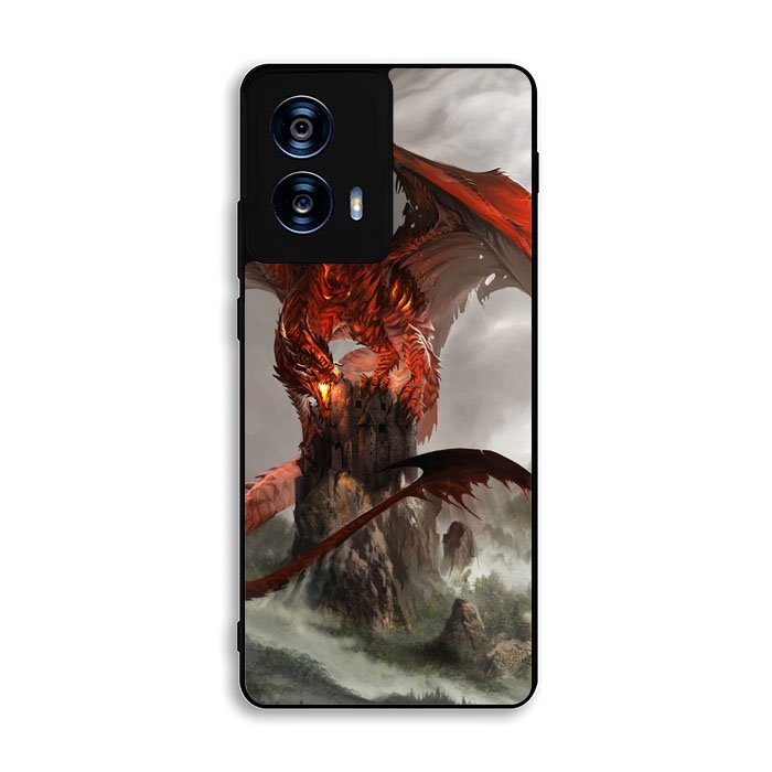 Red Dragon Wallpaper Motorola Moto G Power 5G 2024 Case OV2845