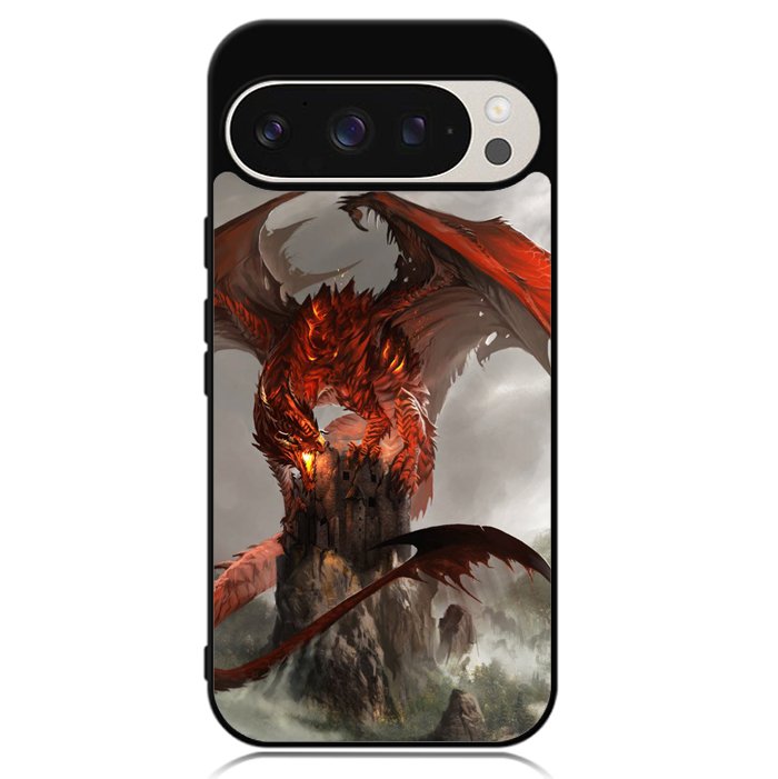 Red Dragon Wallpaper Google Pixel 9 Pro XL Case