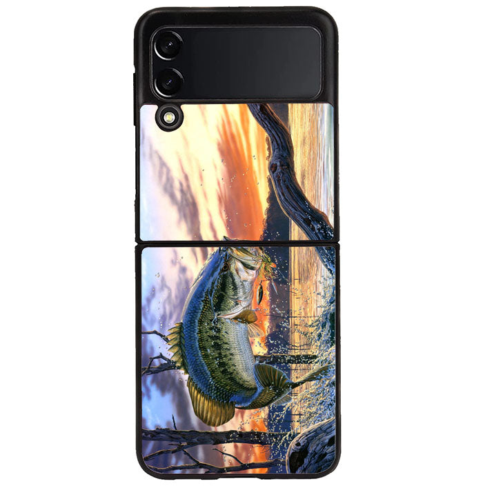 Bass Fishing 4th Samsung Galaxy Z Flip 4 5G 2022 Case