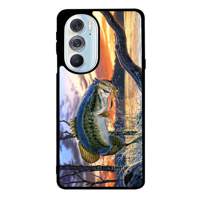 Bass Fishing 4th Motorola Moto Edge 2022 Case