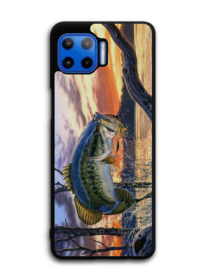 Bass Fishing 4th Motorola Moto One 5G Case , Moto One 5G UW Case , Moto G 5G Plus Case