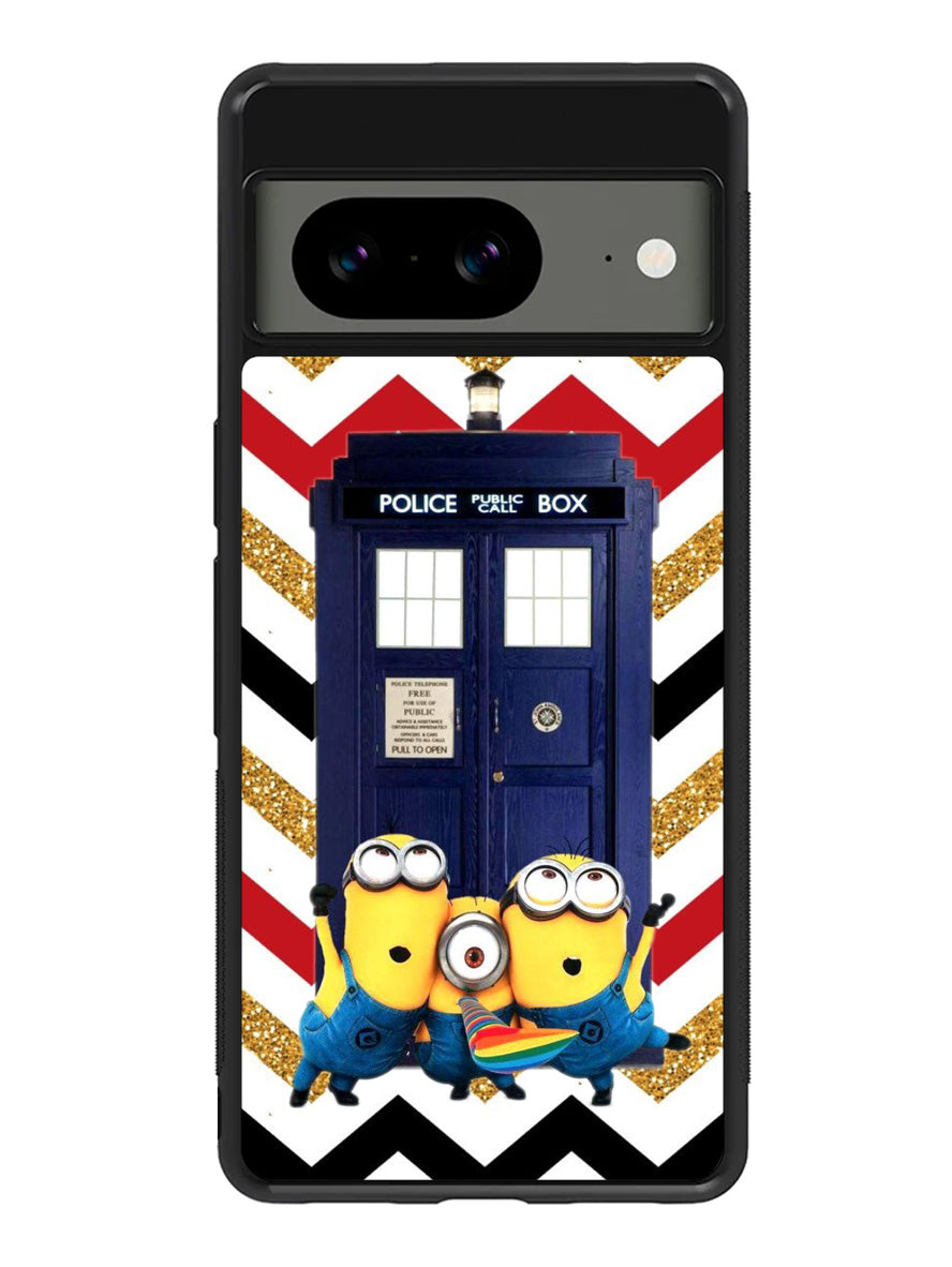 Despicable Me Minions BOX POLICE Google Pixel 8A Case QC1775