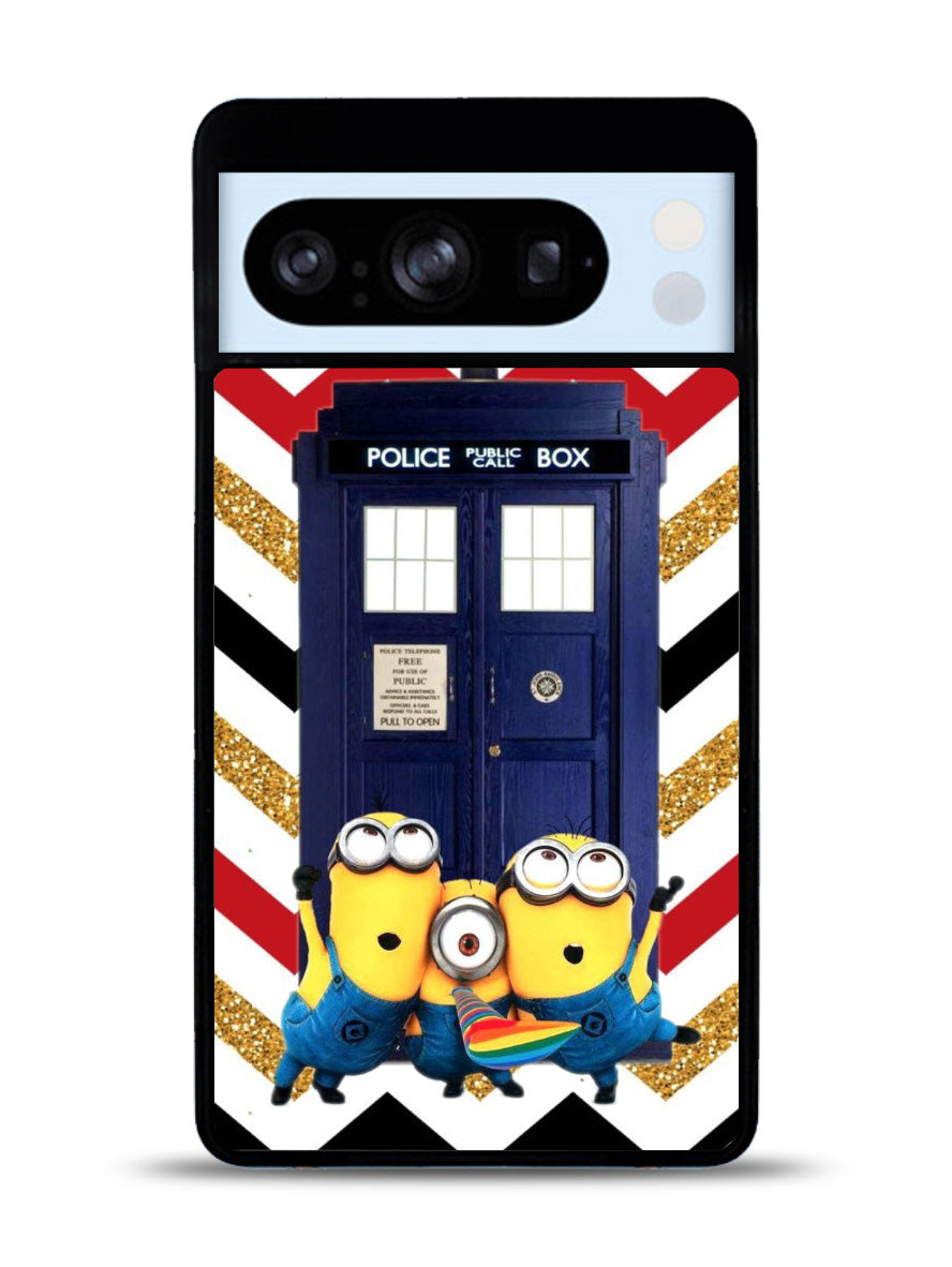 Despicable Me Minions BOX POLICE Google Pixel 8 Pro Case QC1775
