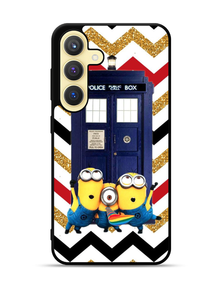 Despicable Me Minions BOX POLICE Samsung Galaxy S25 Plus 5G , Samsung Galaxy S25+ 5G Case OV1775