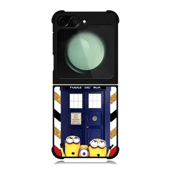 Despicable Me Minions BOX POLICE Samsung Galaxy Z Flip 6 5G 2024 Case OV1775