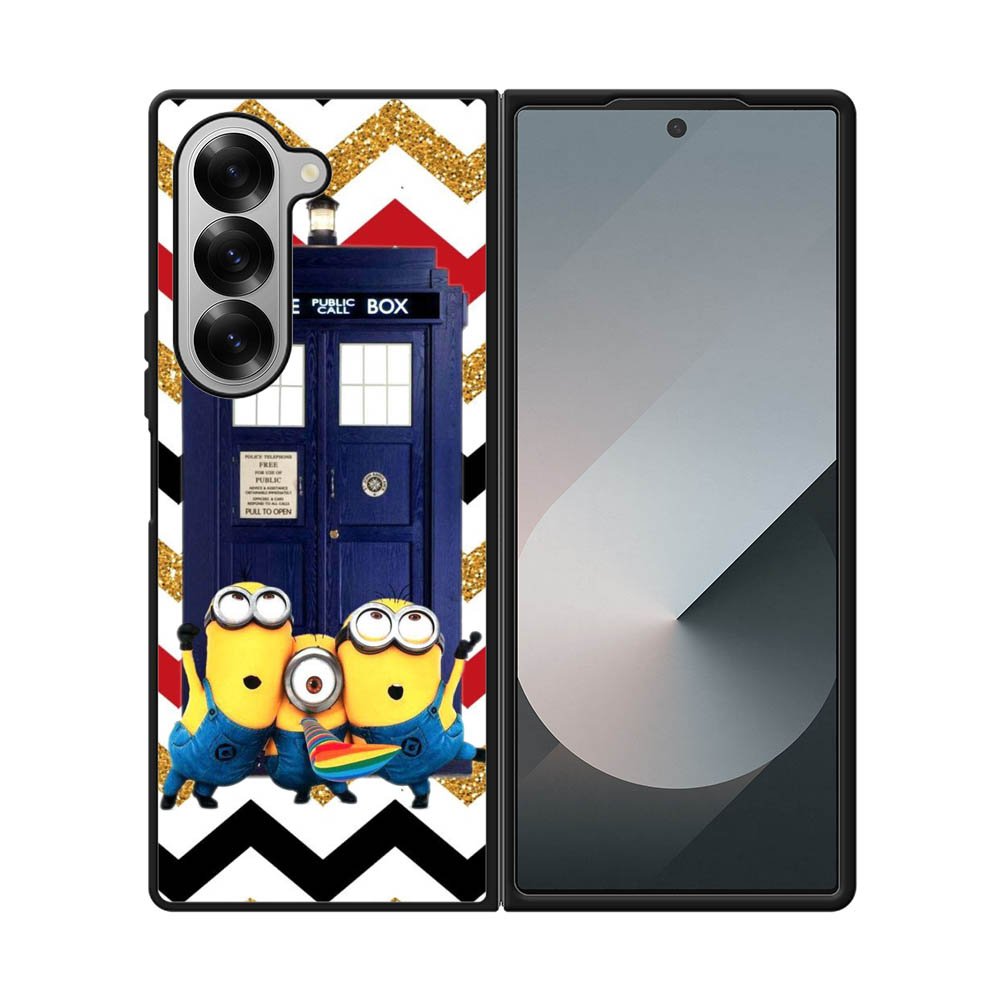 Despicable Me Minions BOX POLICE Samsung Galaxy Z Fold 7 5G Case OV1775