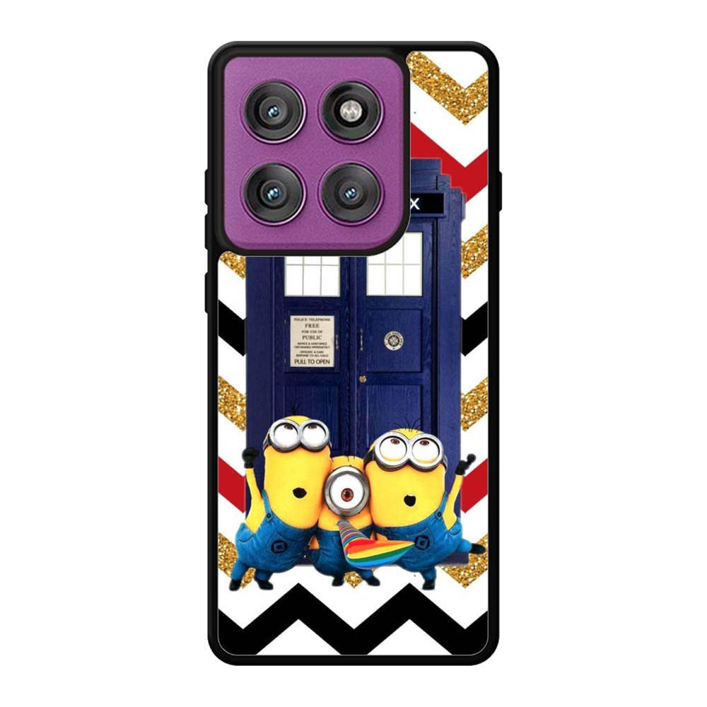 Despicable Me Minions BOX POLICE Motorola Moto Edge 60 Pro Case OV1775