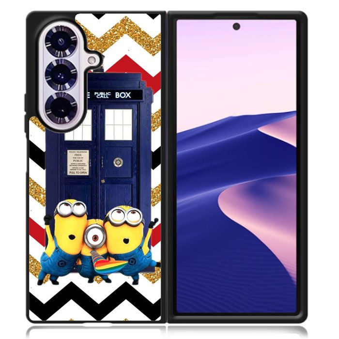 Despicable Me Minions BOX POLICE Samsung Galaxy Z Fold 7 Case OV1775