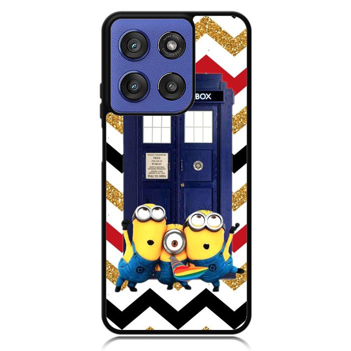 Despicable Me Minions BOX POLICE Motorola Moto G Stylus 5G 2025 Case OV1775