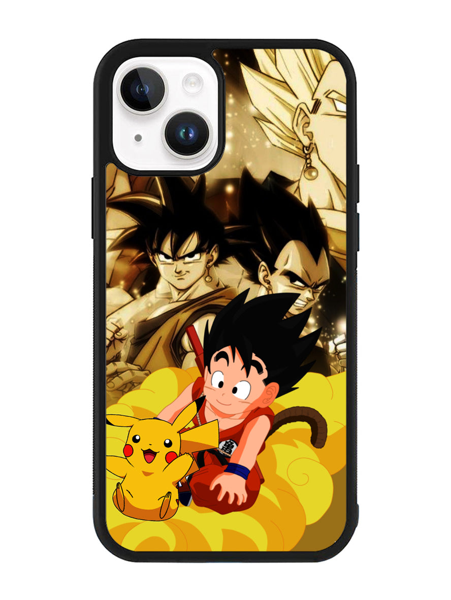 Dragon Ball POKEMON iPhone 14 Plus Case QC1776