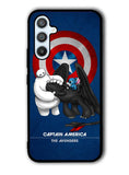 Stitch Baymax Toothless CAPTAIN AMERICA Samsung Galaxy A14 5G Case QC2340