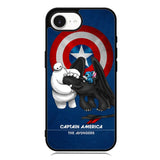 Stitch Baymax Toothless CAPTAIN AMERICA iPhone 16e Case OV2340