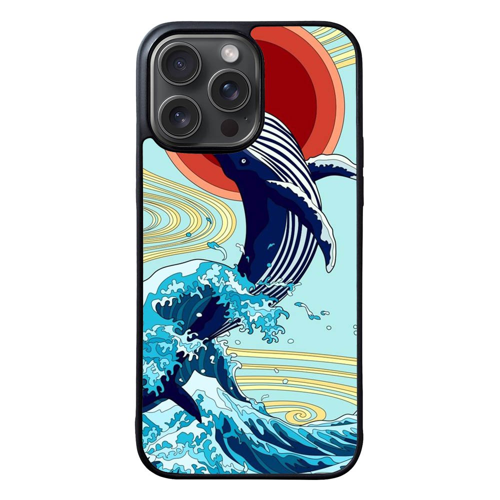 Whale and Wave FORL0007 iPhone 15 Pro Max Case