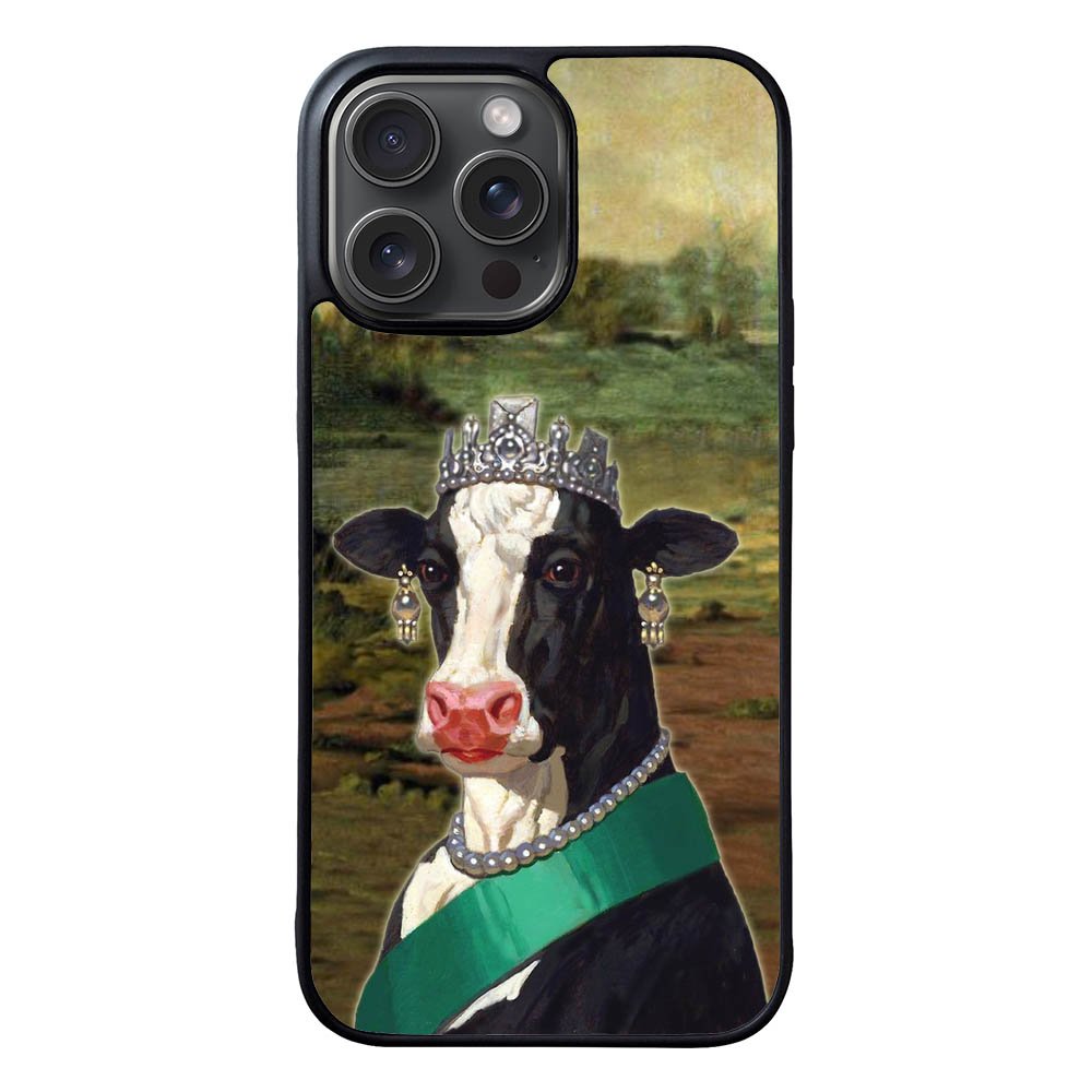Mona Lisa Cow FORL0041 iPhone 15 Pro Max Case