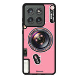 Pink Camera FORL0044 Motorola Moto Edge 2025 Case